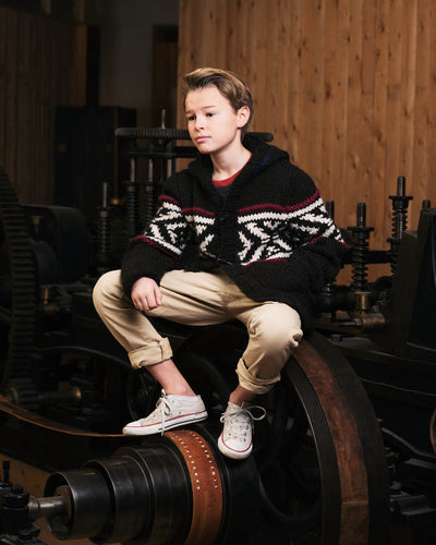 SJOKOLADEBRUN RETROJAKKE