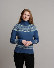 Last inn bildet i Galleri-visningsprogrammet, Chamonix genser, jeansblå